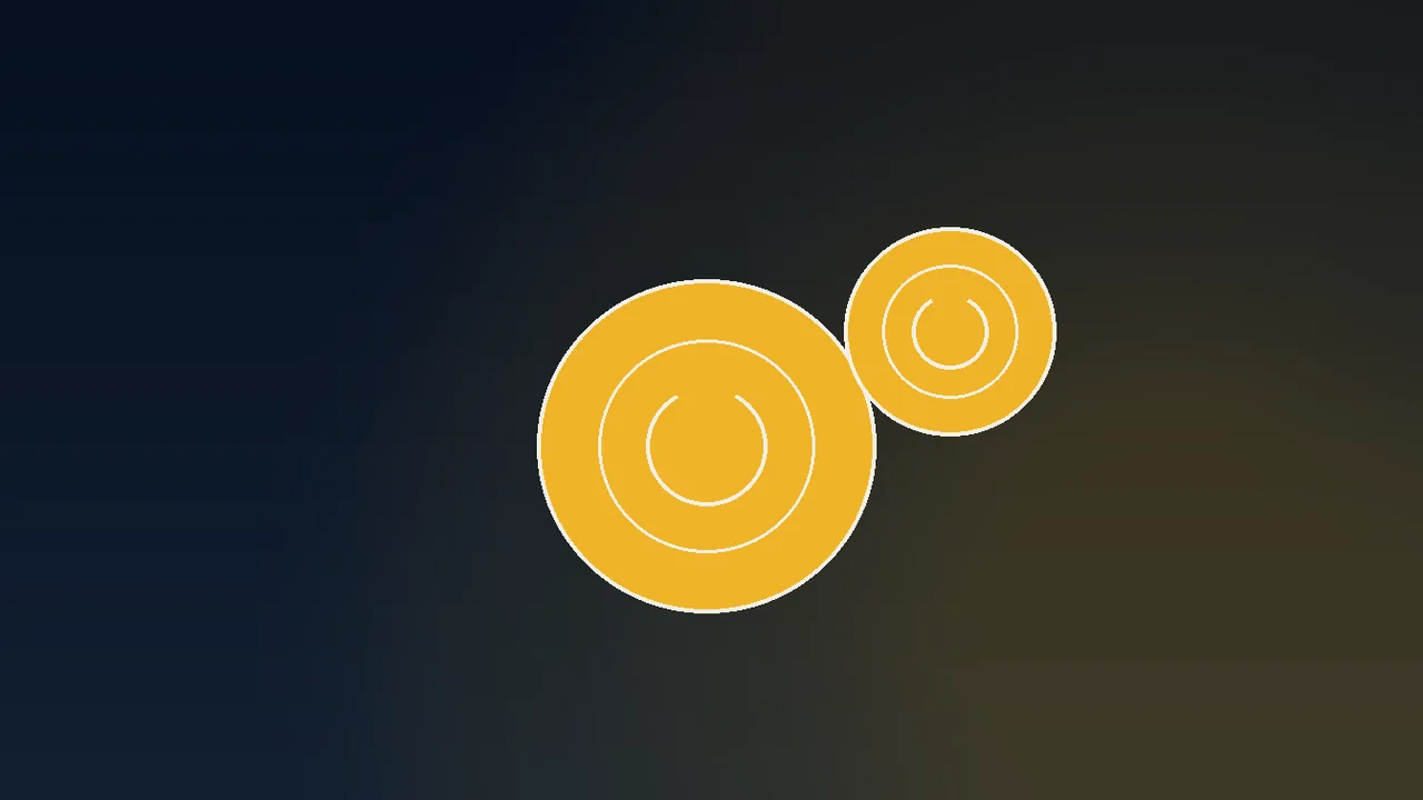 Layered gold paytable rows stacked over deep navy reels and casino chips