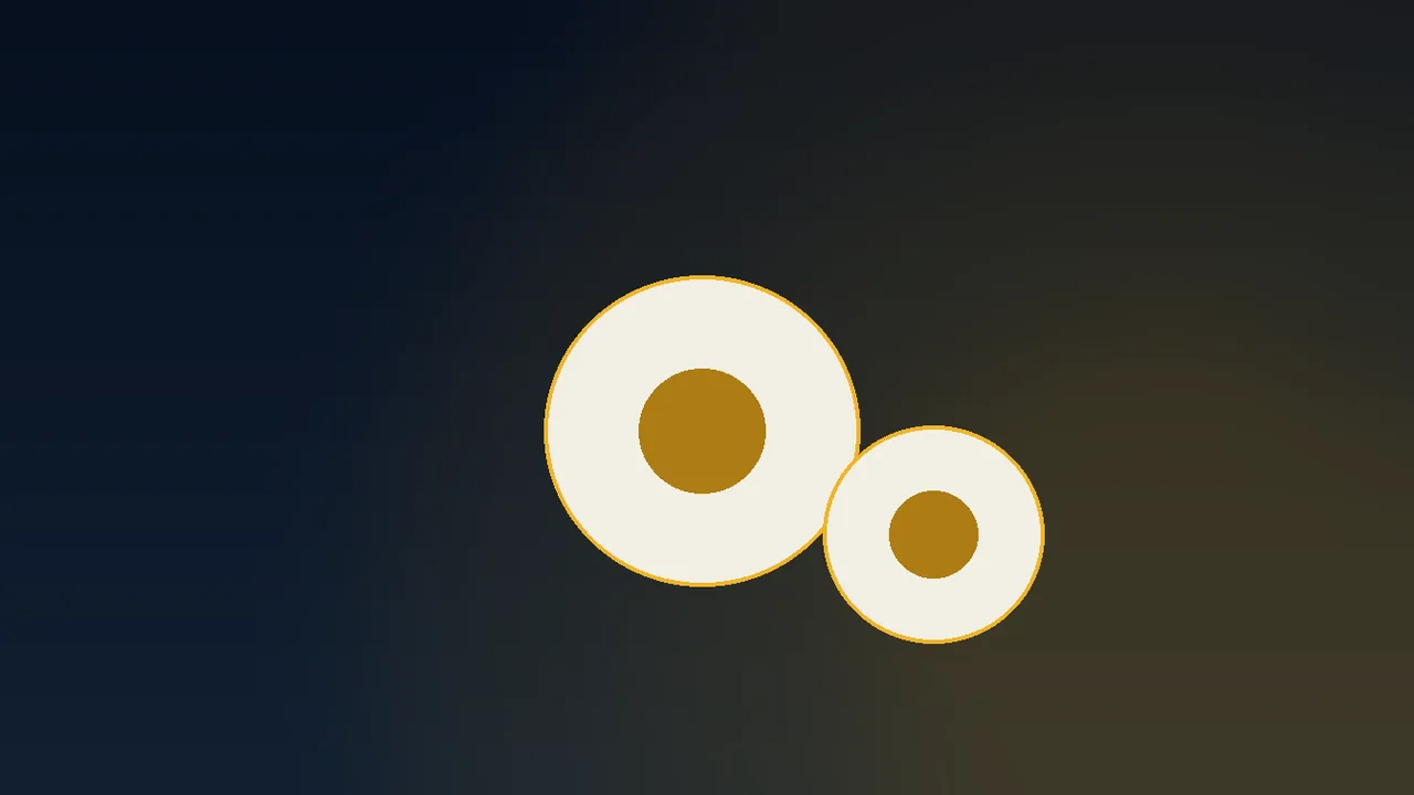 Gold bingo balls beside a navy prize board grid