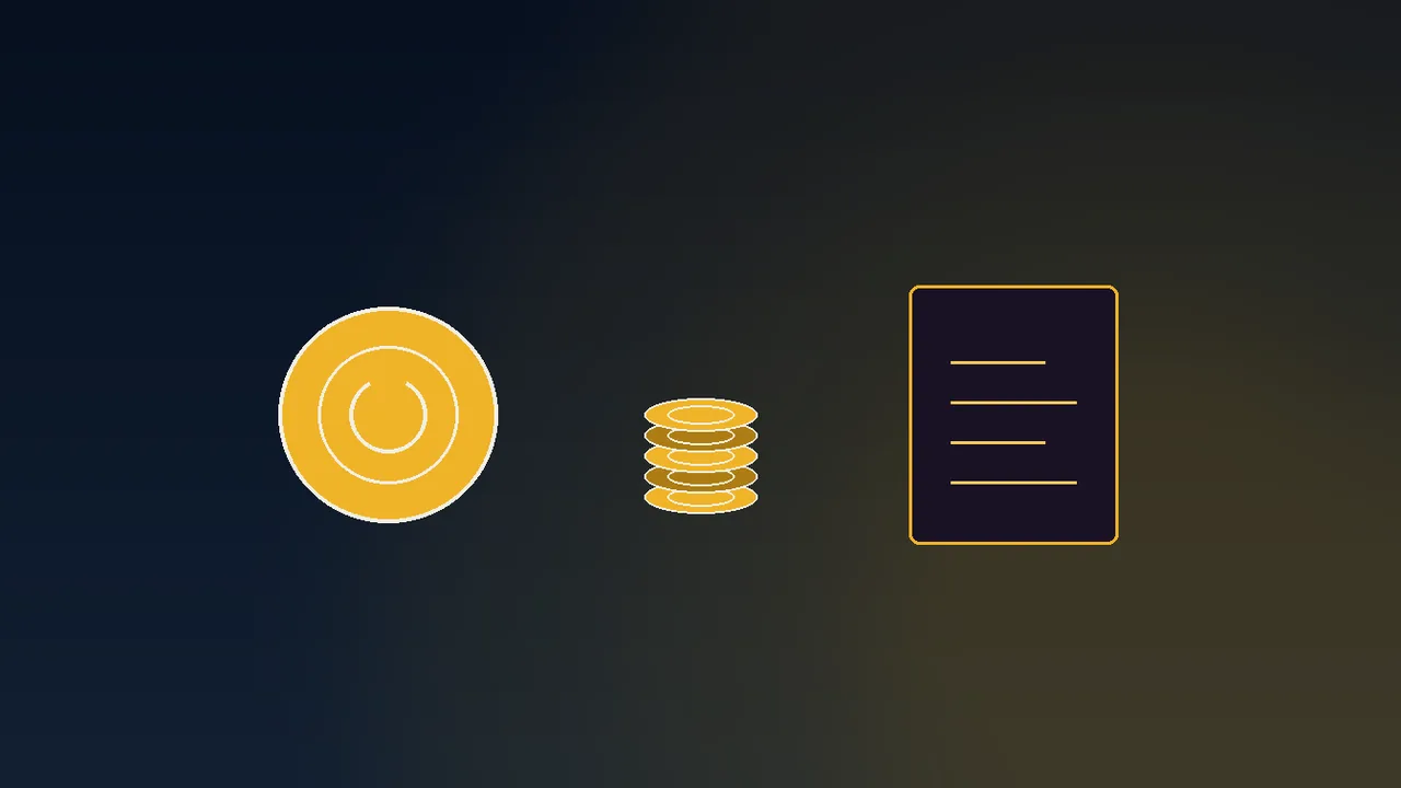 Navy and gold paytable with three payment rail rows