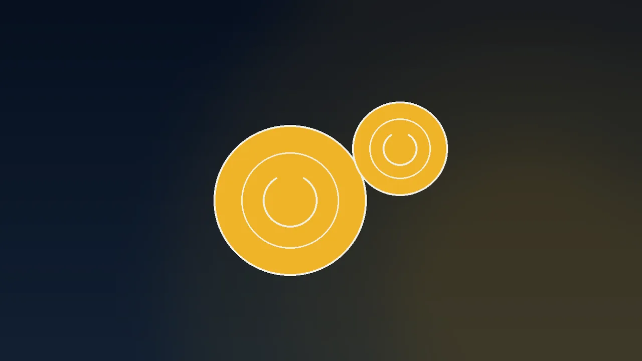 five gold coins arranged over a navy casino paytable with bundle rows
