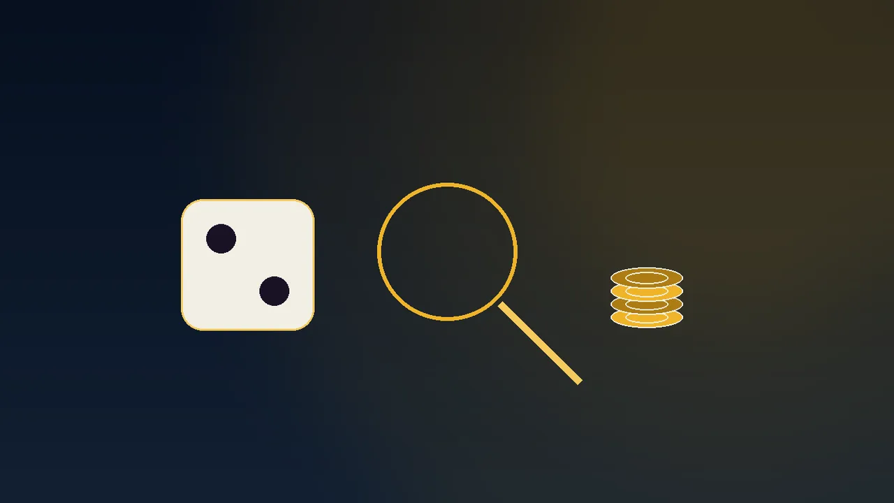 navy paytable with one gold rail row among plain wallet rows