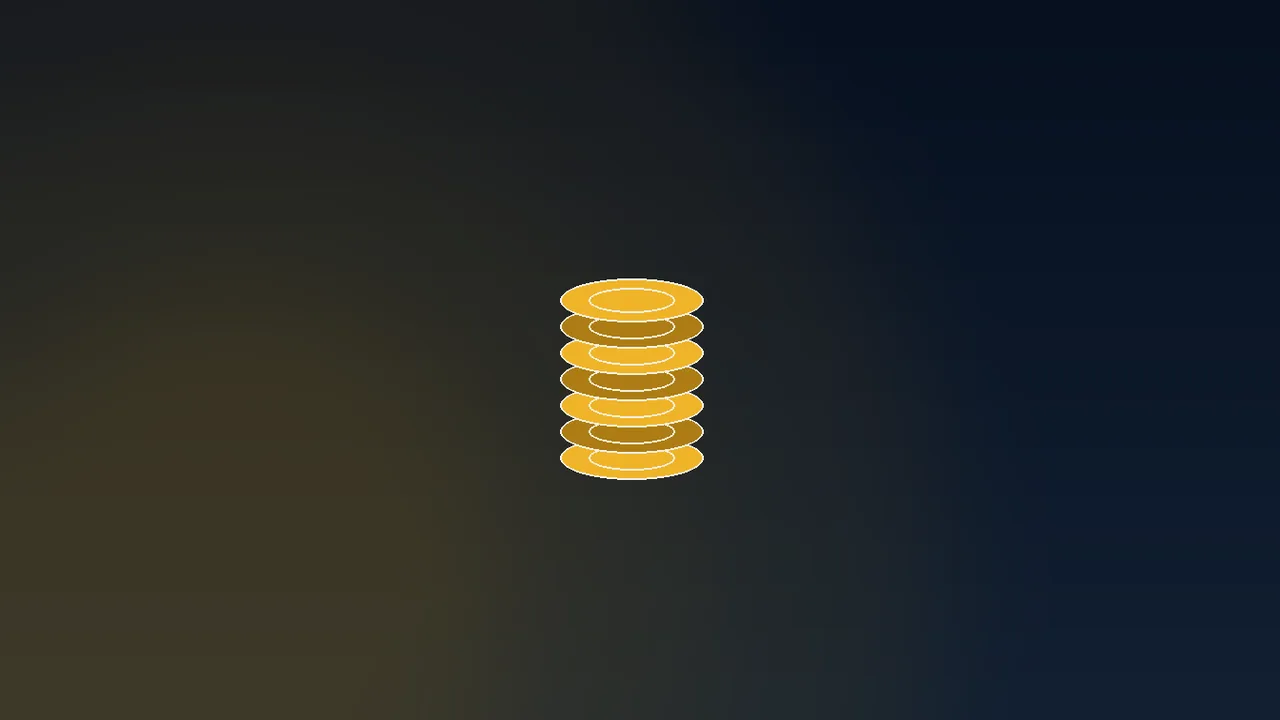 Navy live dealer table card with gold contribution rows